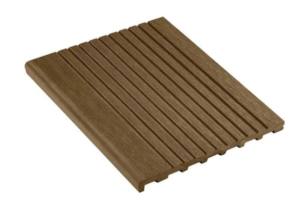 Ступень полнотелая из ДПК Deckart Step Орех купить в Кемерово