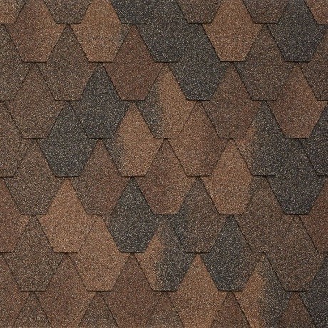 Гибкая черепица Tegola SARDEGNA legno 424 купить в Кемерово
