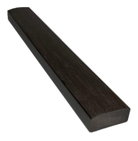 Лавочный брус Ecodecking Некст полнотелый брашированный 70х35 венге купить в Кемерово