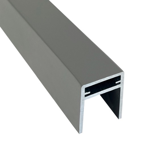П-профиль Алюминиевый EasyDecking 35x25 Серый купить в Кемерово