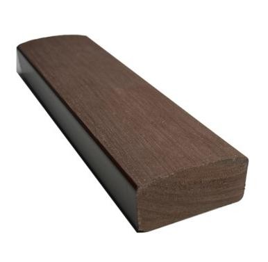 Лавочный брус Ecodecking Некст полнотелый брашированный 70х35 шоколад купить в Кемерово