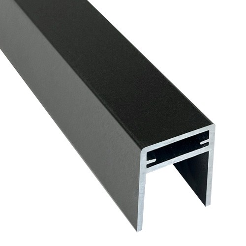 П-профиль Алюминиевый EasyDecking 35x25 Черное дерево купить в Кемерово