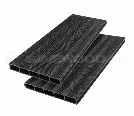 Грядочная доска ДПК 3D Savewood SW Rumex Чёрный купить в Кемерово