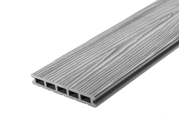 Террасная доска из ДПК RusDecking Unodeck Mogano - Серый купить в Кемерово