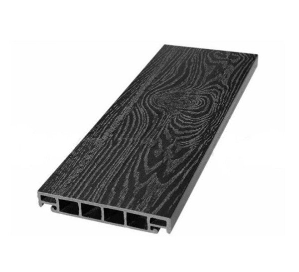 Террасная доска из ДПК SW Salix (T) 2D чёрный купить в Кемерово