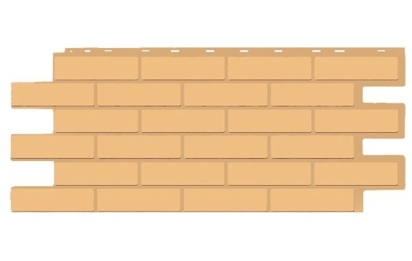 Фасадная панель T-Siding Кирпич Модерн Эко Крем купить в Кемерово