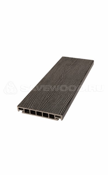 Террасная доска из ДПК SW Salix (S) (R) темно-коричневый купить в Кемерово