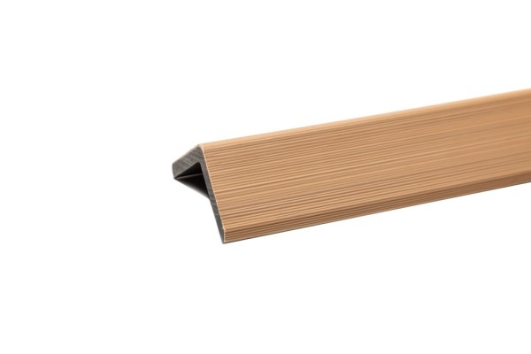 Уголок торцевой Ecodecking Скай коэкструзия 45х45х3000 Бук купить в Кемерово