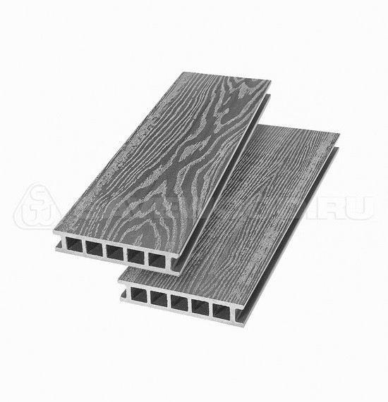 Террасная доска из ДПК SW-Fagus «SaveWood» пепельный купить в Кемерово