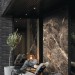 Фиброцементные панели Panda Камень Браун 02420F купить в Кемерово