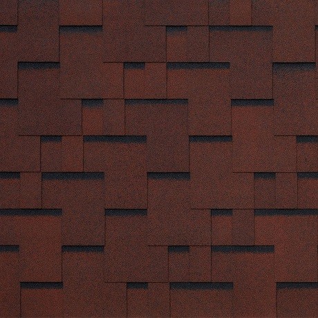 Гибкая черепица Tegola SAN REMO rosso 402 купить в Кемерово