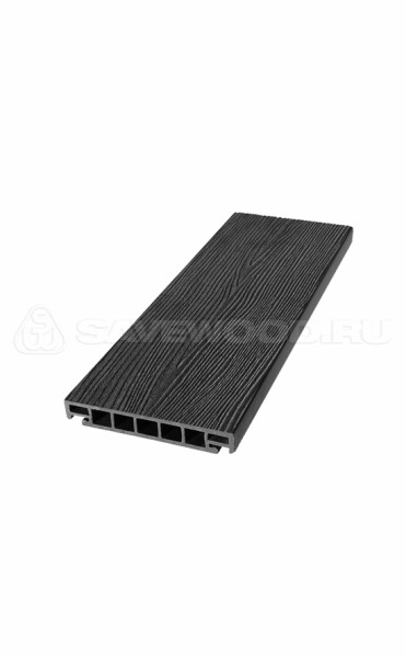 Террасная доска из ДПК SW Salix (S) (R) черный купить в Кемерово