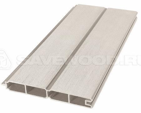 Заборный профиль из ДПК Savewood SW Agger матовый бежевый купить в Кемерово
